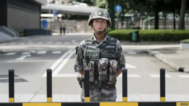 驻港解放军军营