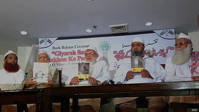 گذشتہ دنوں دہلی میں اس کتاب کا رسم اجرا ہوا جہاں سرکردہ مسلم شخصیات موجود تھیں