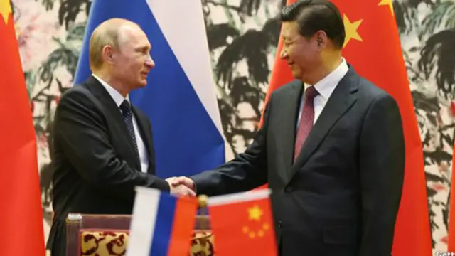 Vladimir Putin və Si Dzinpin