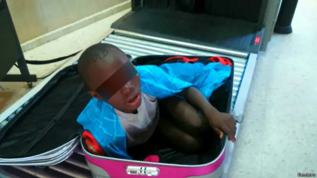 Конечной точкой назначения чемодана с ребенком были, предположительно, Канарские острова