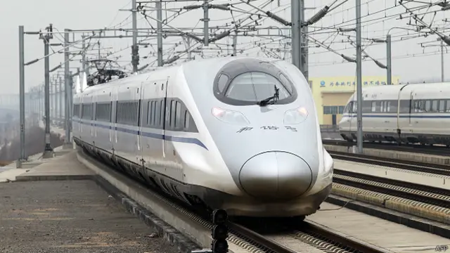 поезд в Китае