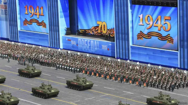 Defile en Moscú