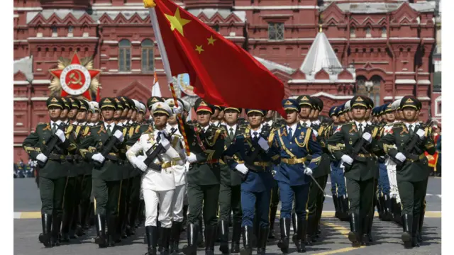 俄国举行盛大阅兵式庆祝二战胜利纪念日