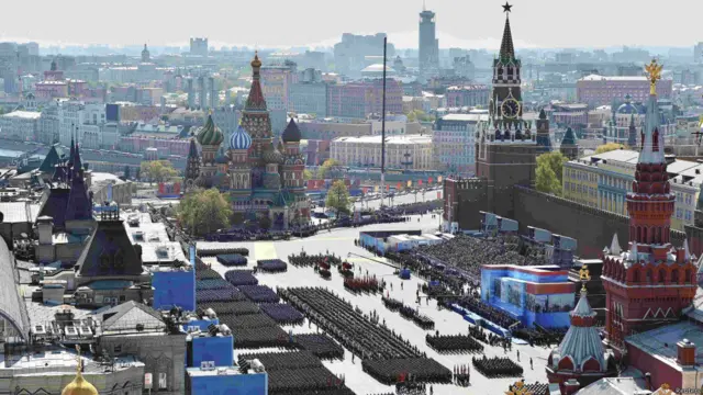 俄国举行盛大阅兵式庆祝二战胜利纪念日
