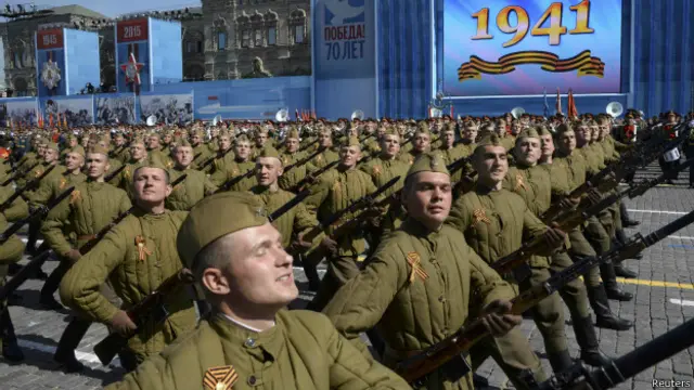 Парад победы на Красной площади