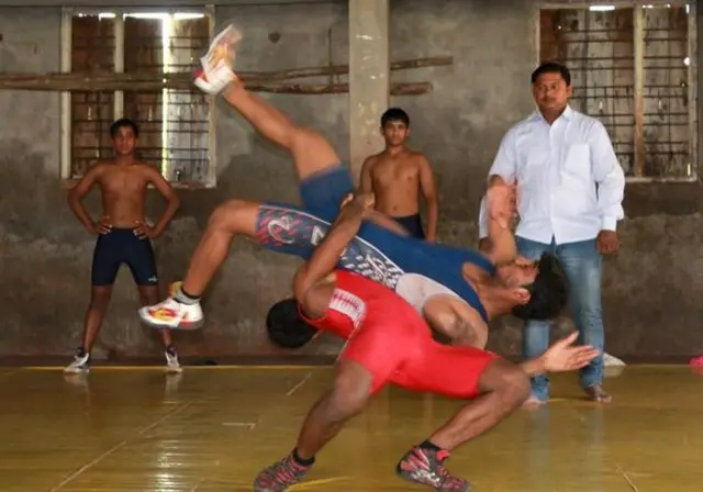 कुश्ती, पहलवान