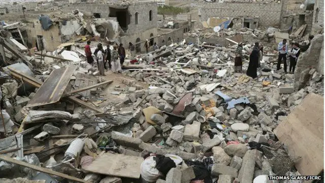 yemen, destrucción, hutíes