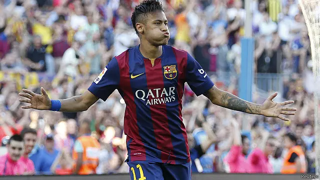 افتتح نيمار التسجيل لبرشلونة