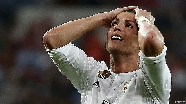 أهدر رونالدو ركلة جزاء