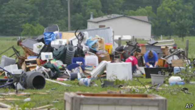 अमरीका पर कुदरत का कहर