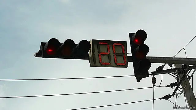 نشانههای ترافیکی در افغانستان کم است