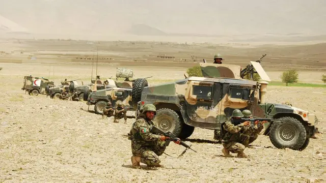 افغانستان سے غیر ملکی افواج کے انخلا کے بعد سے ملک میں سکیورٹی کی ذمہ داری افغان سکیورٹی فورسز کے پاس ہے