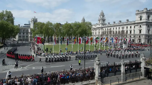 парад в Лондоне