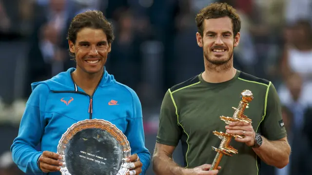 هزم موراي نادال الذي يعد من أفضل لاعبي التنس في اسبانيا 6-3 و6-2