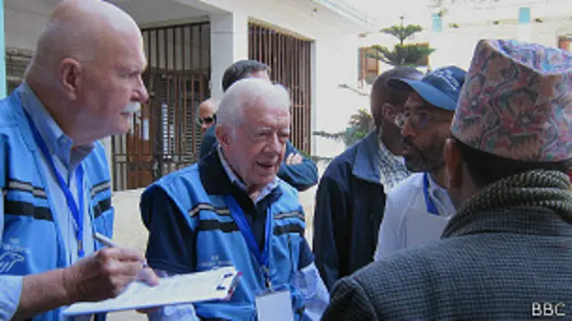 El Centro Carter es conocido en América Latina por participar en misiones de observación electoral.