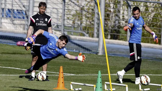 Casillas recibió con alivio el fichaje del costarricense Keylor Navas, quien llegó para sustituir a Diego López.