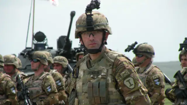 Грузинские спецназовцы