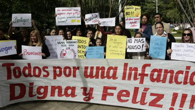 Paraguay, niña embarazada