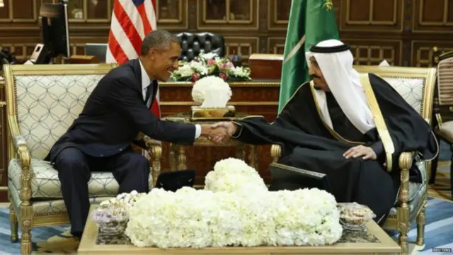 ओबामा और शाह सुलेमान