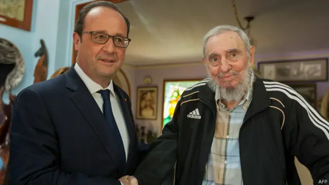 cuba, francia, hollande, fidel castro
