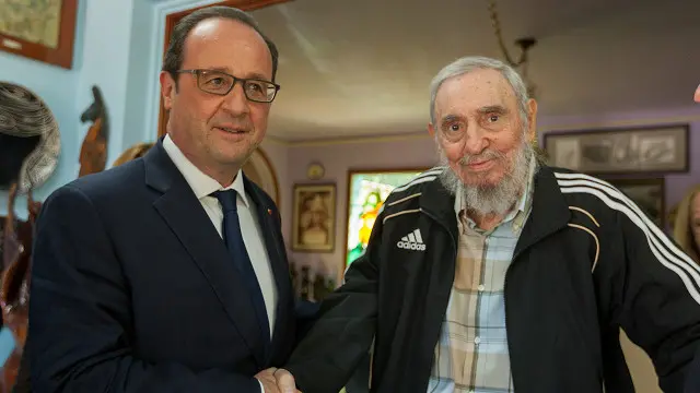Ông Hollande đã nói chuyện với ông Fidel Castro trong vòng một giờ