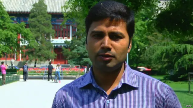 विकाश कुमार सिंह, छात्र