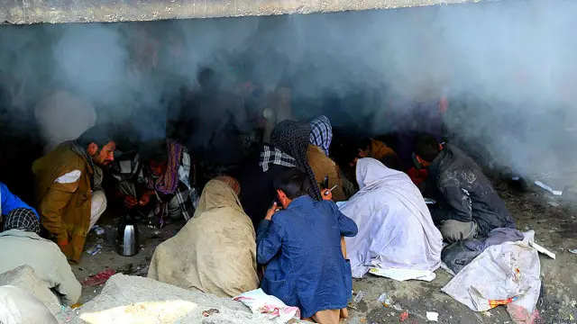 Akibat dari kecanduan narkoba sangat jelas terlihat di Kabul dan tempat-tempat lain di dunia