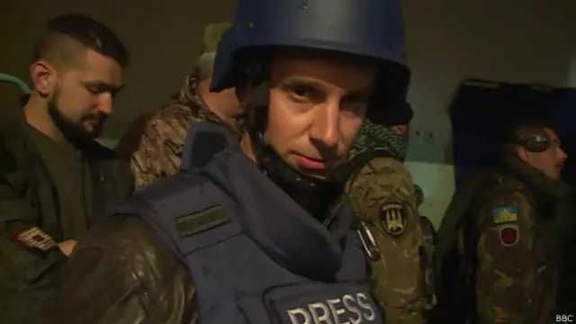 Кореспондент ВВС Том Баррідж