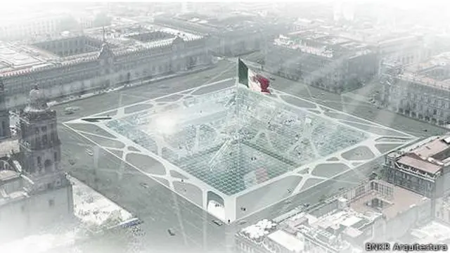 Проект "Землескреба" в Мехико