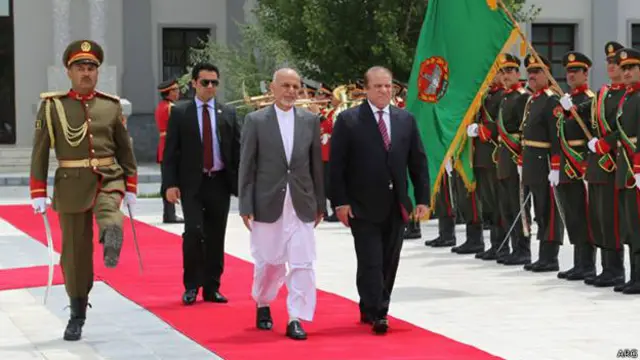 अशरफ गनी और नवाज़ शरीफ