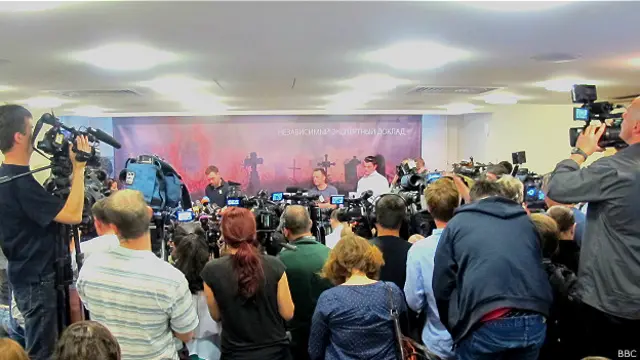 пресса на презентации доклада