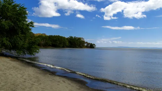 Una playa en Ometepe