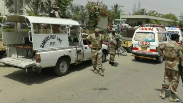 हमले के बाद पहुंची पुलिस