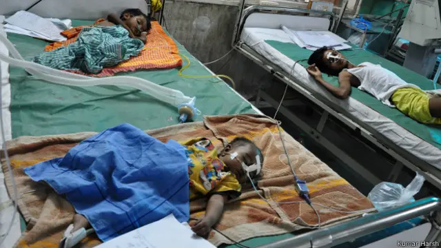 इंसेफ़ेलाइटिस मरीज़, गोरखपुर