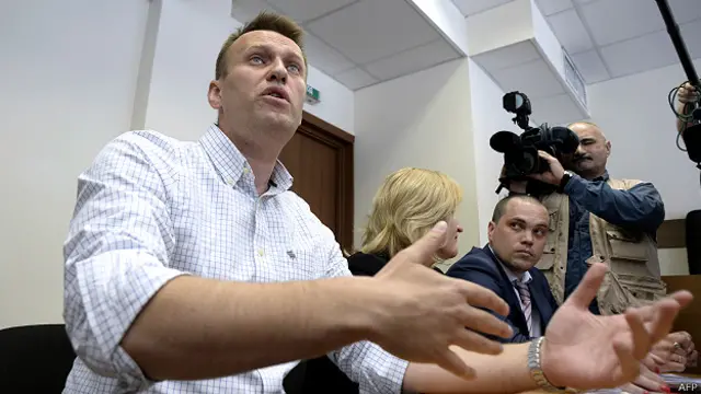 Навальный в суде