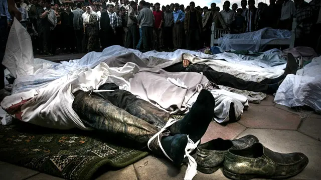 Халқаро инсон ҳақлари ташкилотлари Андижон воқеаларини "қирғин" дея тасвирлашади.