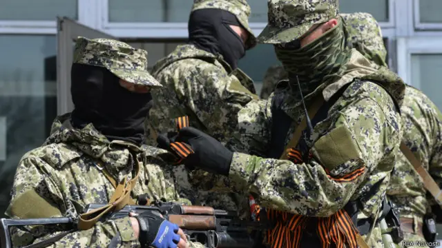 Сепаратисты с ленточками