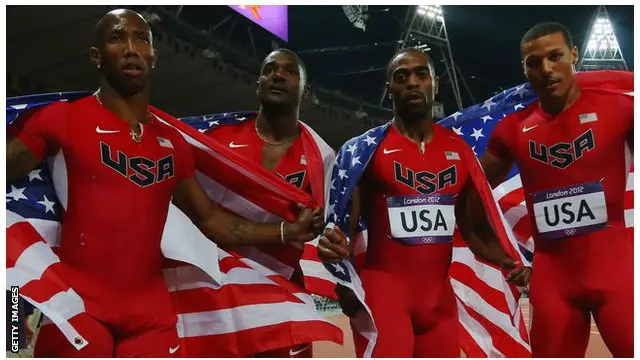 Regu lari berantai 4x100m AS yang harus kehilangan medalinya