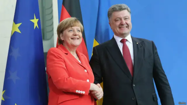 меркель порошенко в берлине