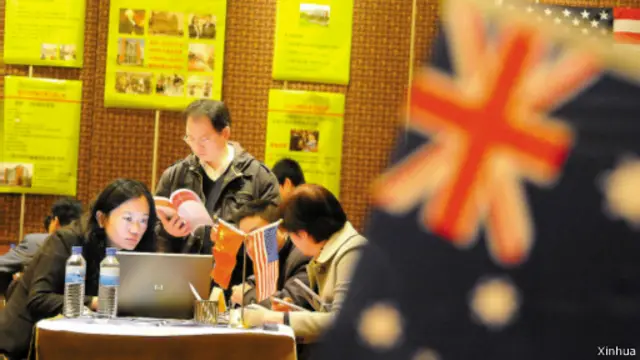 澳大利亚的中国移民