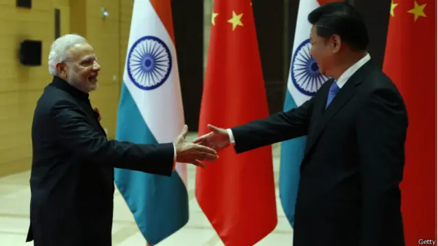 नरेंद्र मोदी और शी जिनपिंग