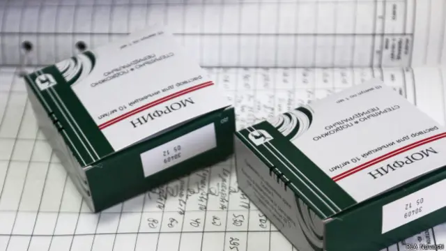Упаковки морфина