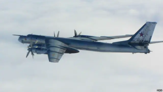 Российский бомбардировщик ТУ-95