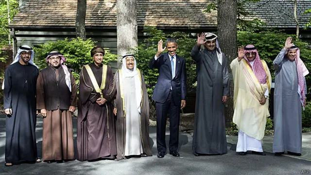 Обама с лидерами стран Персидского залива