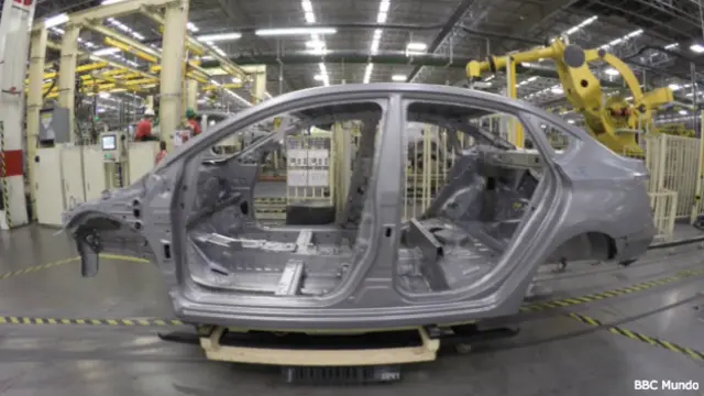 Planta de Nissan en Aguascalientes