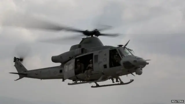 نیپال میں ایک درجن سے زائد امریکی فوجی جہاز زلزلے سے متاثر علاقوں میں امداد اور بحالی کے کاموں میں شریک ہیں