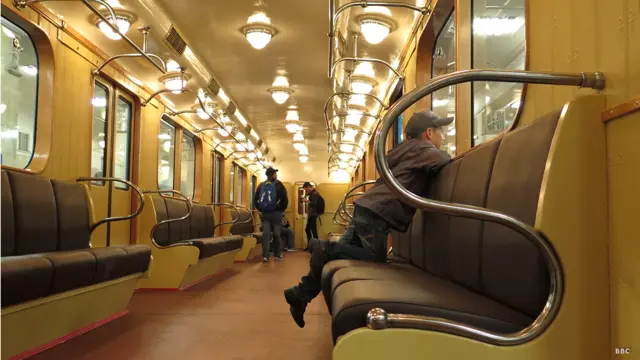 Интерьер вагона