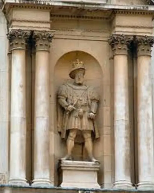 مجسّمۀ «هنری هشتم» (Henry the Eight) [1547-1491] یکی از با قدرت ترین و در عین حال بدنام ترین پادشاهان انگلستان