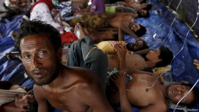 Migran di Kuala Langsa