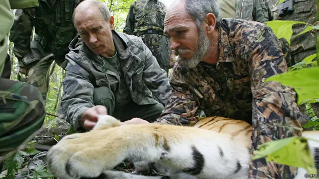 Путин и усыпленная тигрица